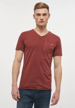 Mustang T-Shirt Basic - Rot
