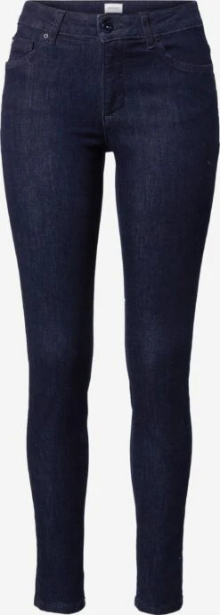 Mustang Jeans Skinny Jeans Shelby Dames Donkerblauw