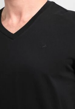 Mustang 2-Pack V-Neck - T-Shirt Basic - Black -Mustang Verkoop 2d9aa73b8963483388718d02c59b356c