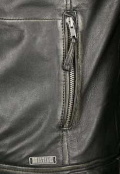 Mustang Leren Jas - Black -Mustang Verkoop 2df6892ff03a4ac593e7769a7bd6cee7