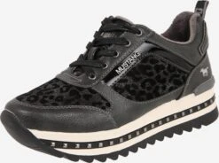 Mustang Fashion Sneakers Sneakers Laag Dames Grafiet