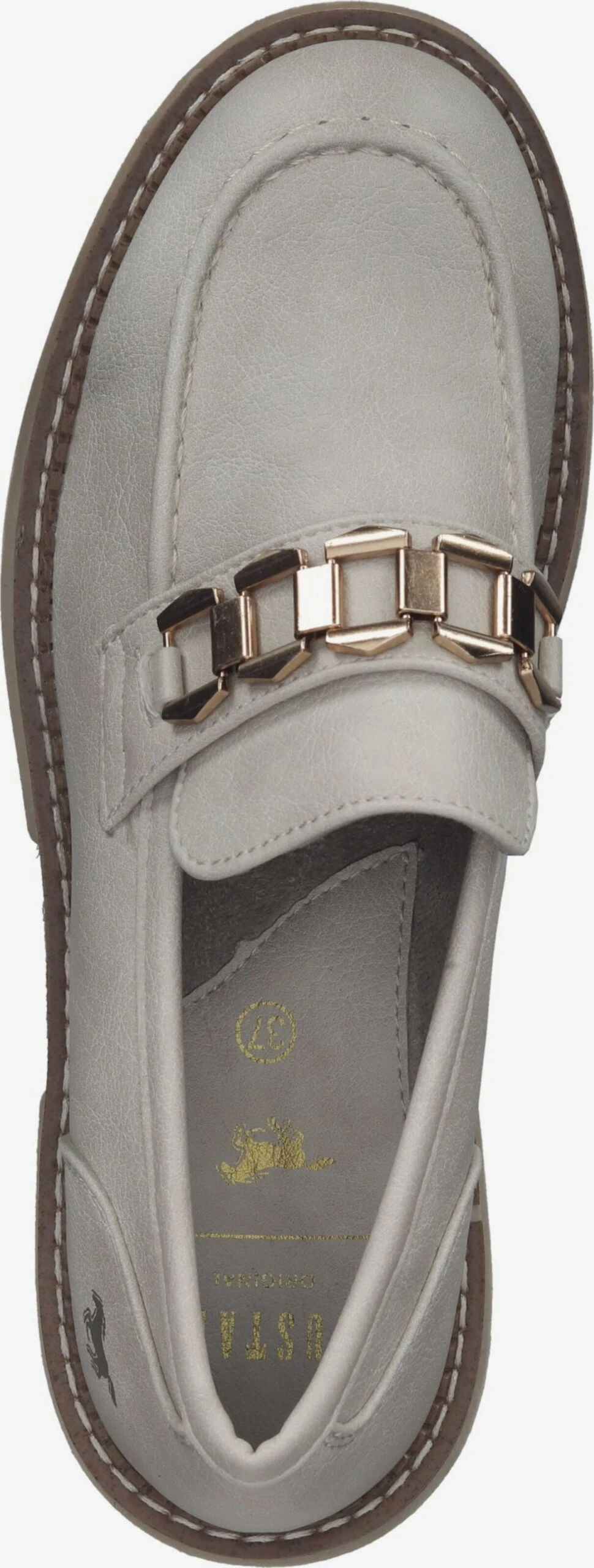 Mustang Loafers Instappers Dames Grijs 8 Mustang Loafers Instappers Dames Grijs - Afbeelding 6