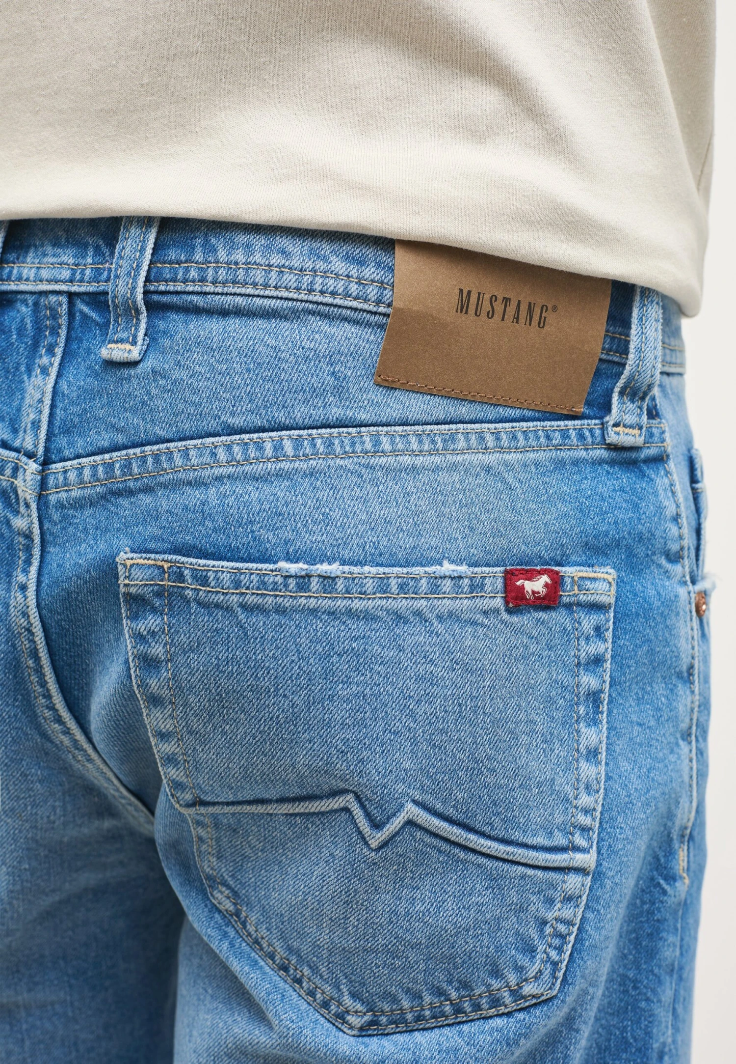 Mustang Style Denver - Jeansshort - Blau 7 Mustang Style Denver - Jeansshort - Blau - Afbeelding 5