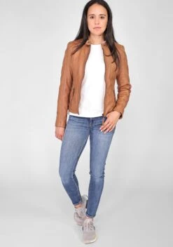 Mustang Leren Jassen Tussenjas Jeannette Dames Cognac 11 Mustang Leren Jassen Tussenjas Jeannette Dames Cognac -Mustang Verkoop 3105e45bd7543a386e0e976071a21f33