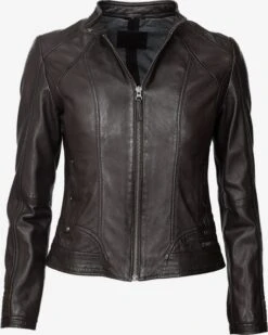 Mustang Leren Jassen Tussenjas Blanca Dames Bruin