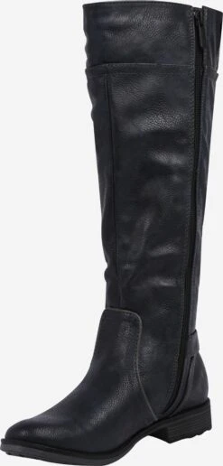 Mustang Klassieke Laarzen Laarzen Dames Navy -Mustang Verkoop 320c9bbc6b98aefad175e9cb05eef035