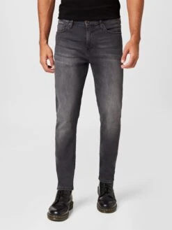 Mustang Straight Regular Jeans Frisco Heren Zwart -Mustang Verkoop 322c6609ce40832fc95f96f100c60cc6
