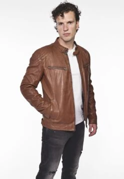 Mustang Leren Jassen Tussenjas Heren Cognac 12 Mustang Leren Jassen Tussenjas Heren Cognac -Mustang Verkoop 32e1fc9dbe4aeb913b61c499eb07ddd6