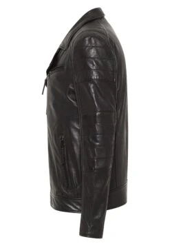 Mustang Leren Jas - Schwarz -Mustang Verkoop 33b865d9f2c94ee88e64cac1920f08fb