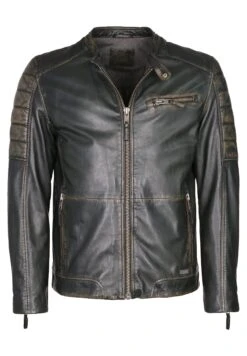 Mustang Mit Zierbrusttasche- Leren Jas - Vintage Brown -Mustang Verkoop 3a2a641c007b413c80c4147cb43fb3cf