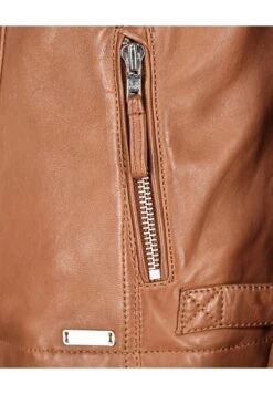 Mustang Lederjacke Mit Schnallen - Leren Jas - Cognac -Mustang Verkoop 3aaa6c5b53da4c7cbae7780dbb722ce3