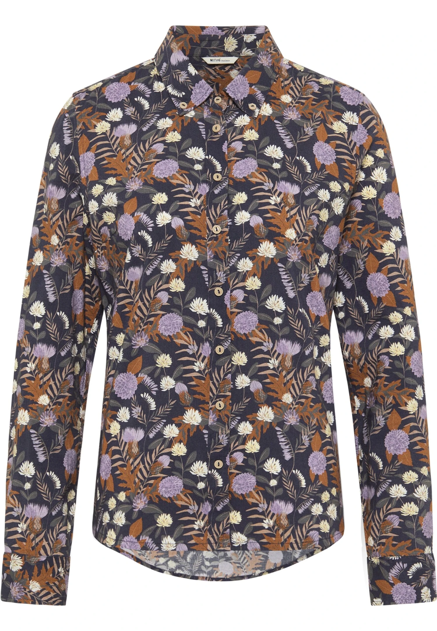 Mustang Overhemdblouse - Schwarz 7 Mustang Overhemdblouse - Schwarz - Afbeelding 5