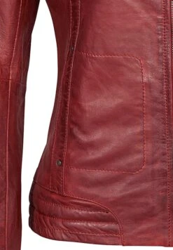 Mustang Ryana - Leren Jas - Red -Mustang Verkoop 3bbe35f3daa447c4aae4e1113ebced1e