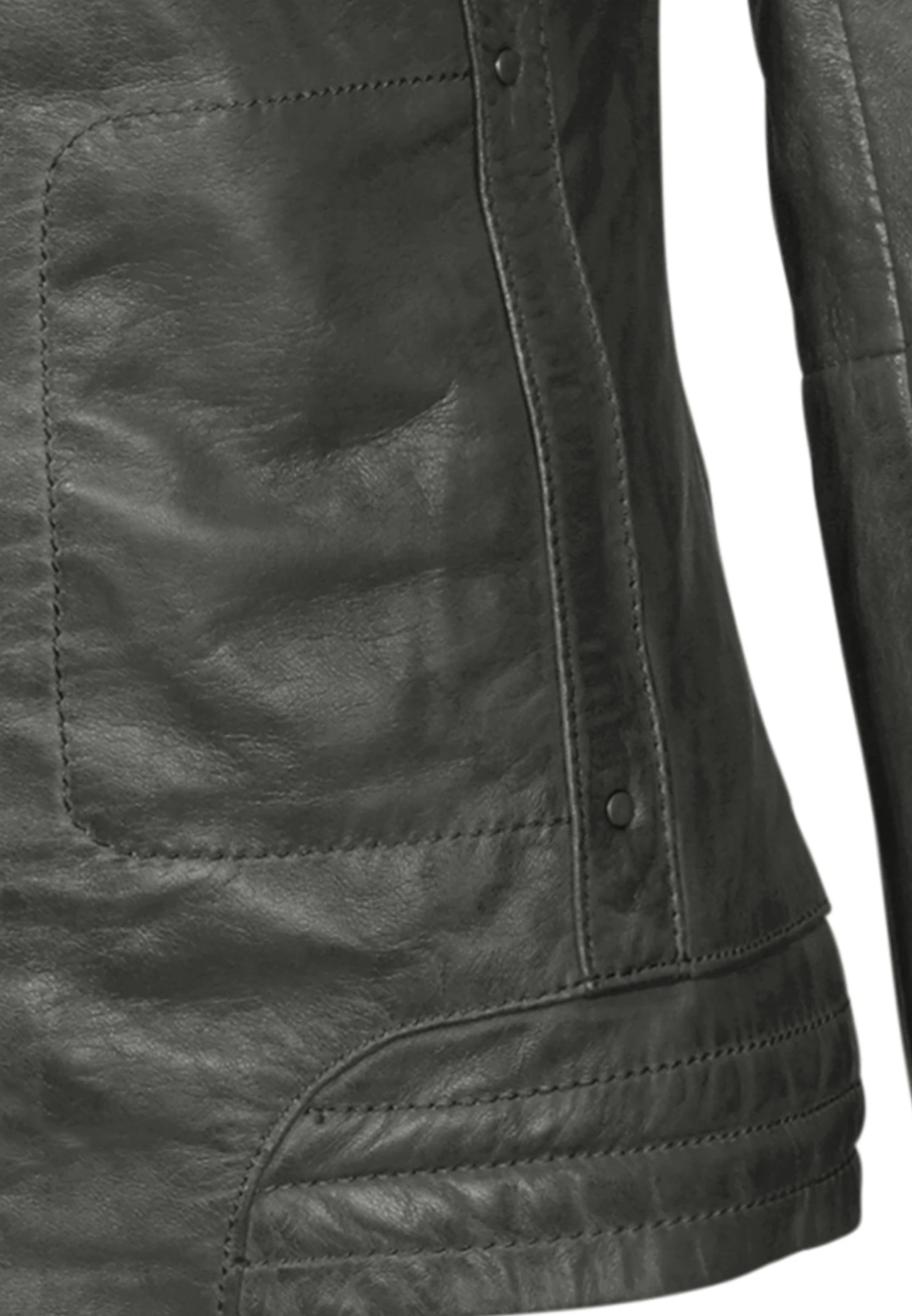 Mustang Ryana - Leren Jas - Dark Grey 8 Mustang Ryana - Leren Jas - Dark Grey - Afbeelding 6