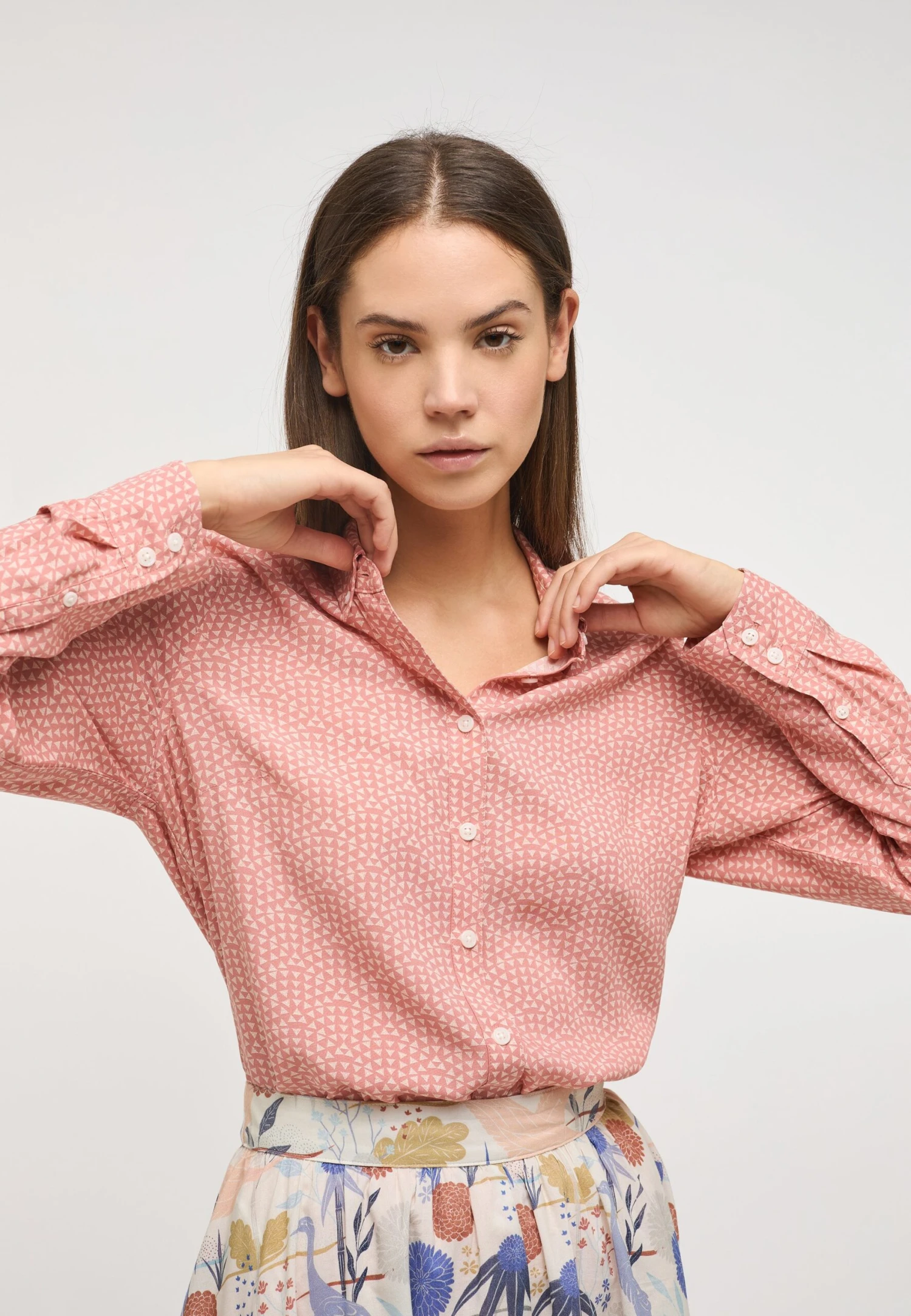 Mustang Overhemdblouse - Rot 5 Mustang Overhemdblouse - Rot - Afbeelding 3