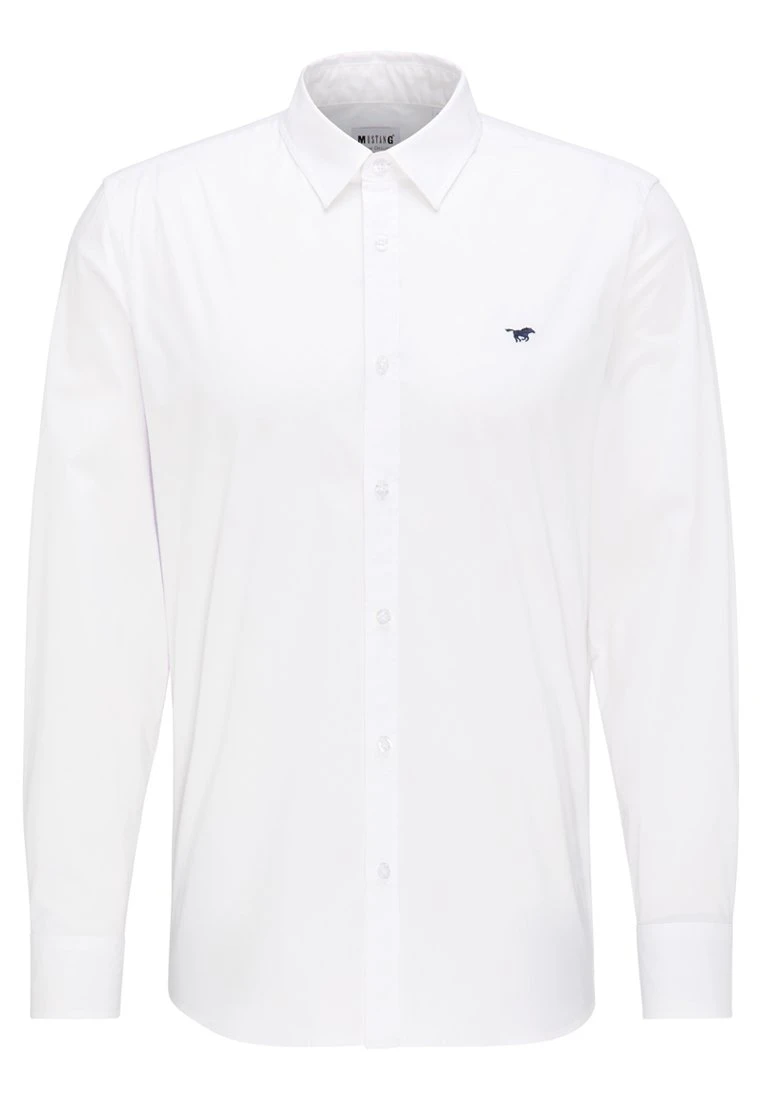 Mustang Casper Kc Basic - Overhemd - White 7 Mustang Casper Kc Basic - Overhemd - White - Afbeelding 5