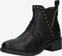 Mustang Enkellaarsjes Chelsea Boots Dames Zwart
