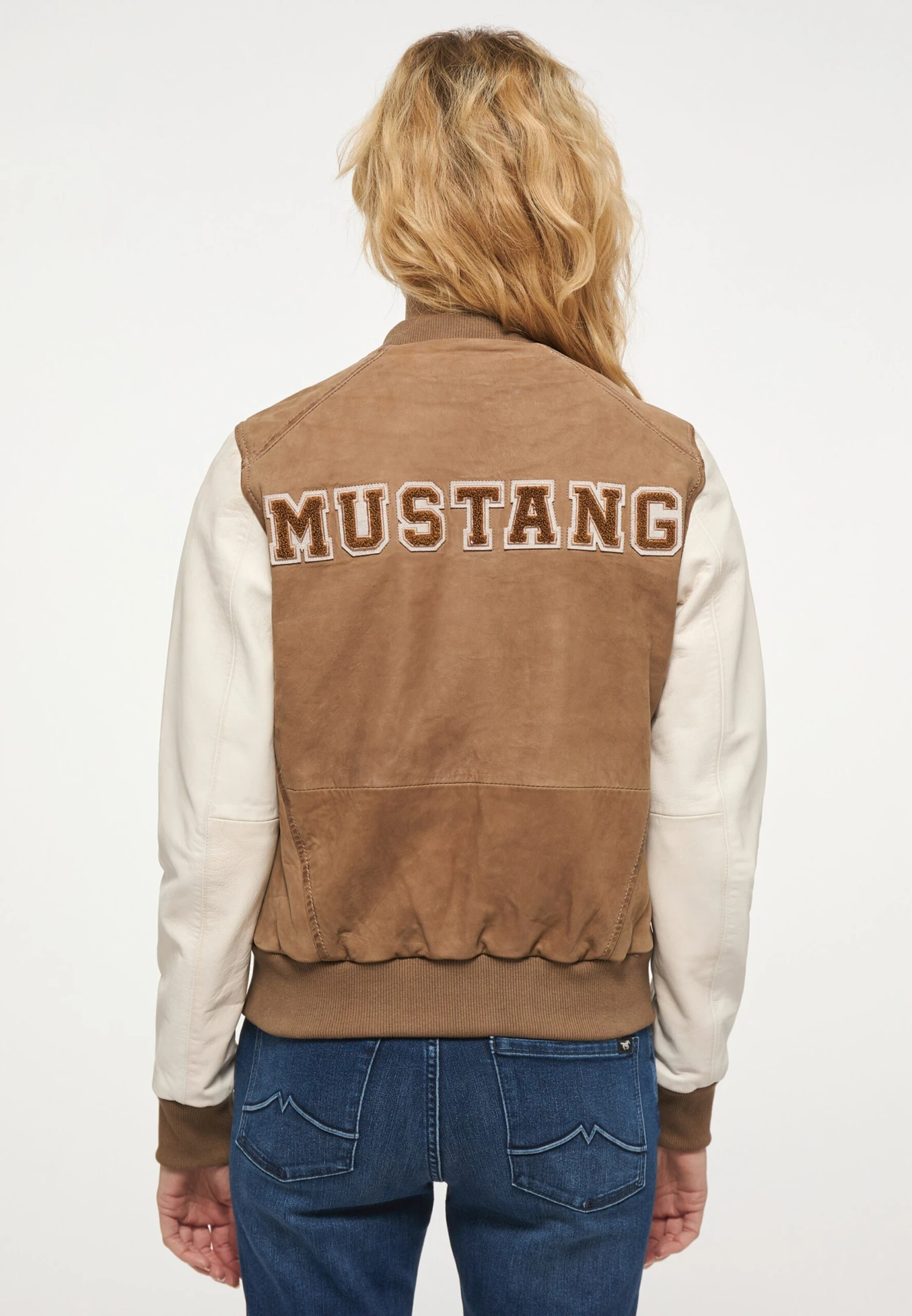 Mustang Leren Jassen Tussenjas Dames Bruin / Karamel 8 Mustang Leren Jassen Tussenjas Dames Bruin / Karamel - Afbeelding 6
