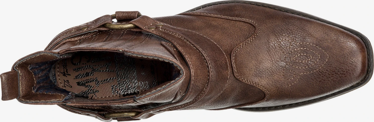 Mustang Enkelboots Boots Heren Donkerbruin 7 Mustang Enkelboots Boots Heren Donkerbruin - Afbeelding 5