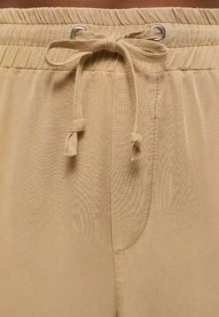 Mustang Style Drawstring Wide Leg - Broek - Braun -Mustang Verkoop 41f6a143628b4dd48ba2962fa41693ef