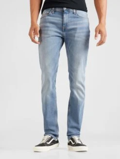 Mustang Jeans Slimfit Jeans VEGAS Heren Blauw -Mustang Verkoop 42cee51401172104e7d3ee7ebe744b47