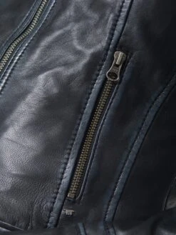 Mustang Leren Jassen Tussenjas Americana Dames Kobaltblauw -Mustang Verkoop 44c16cb6ebcae2db547a25086ca1b76c