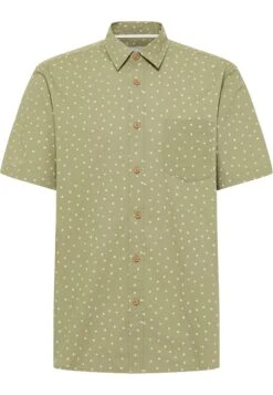 Mustang Kurzarm - Overhemd - Grün