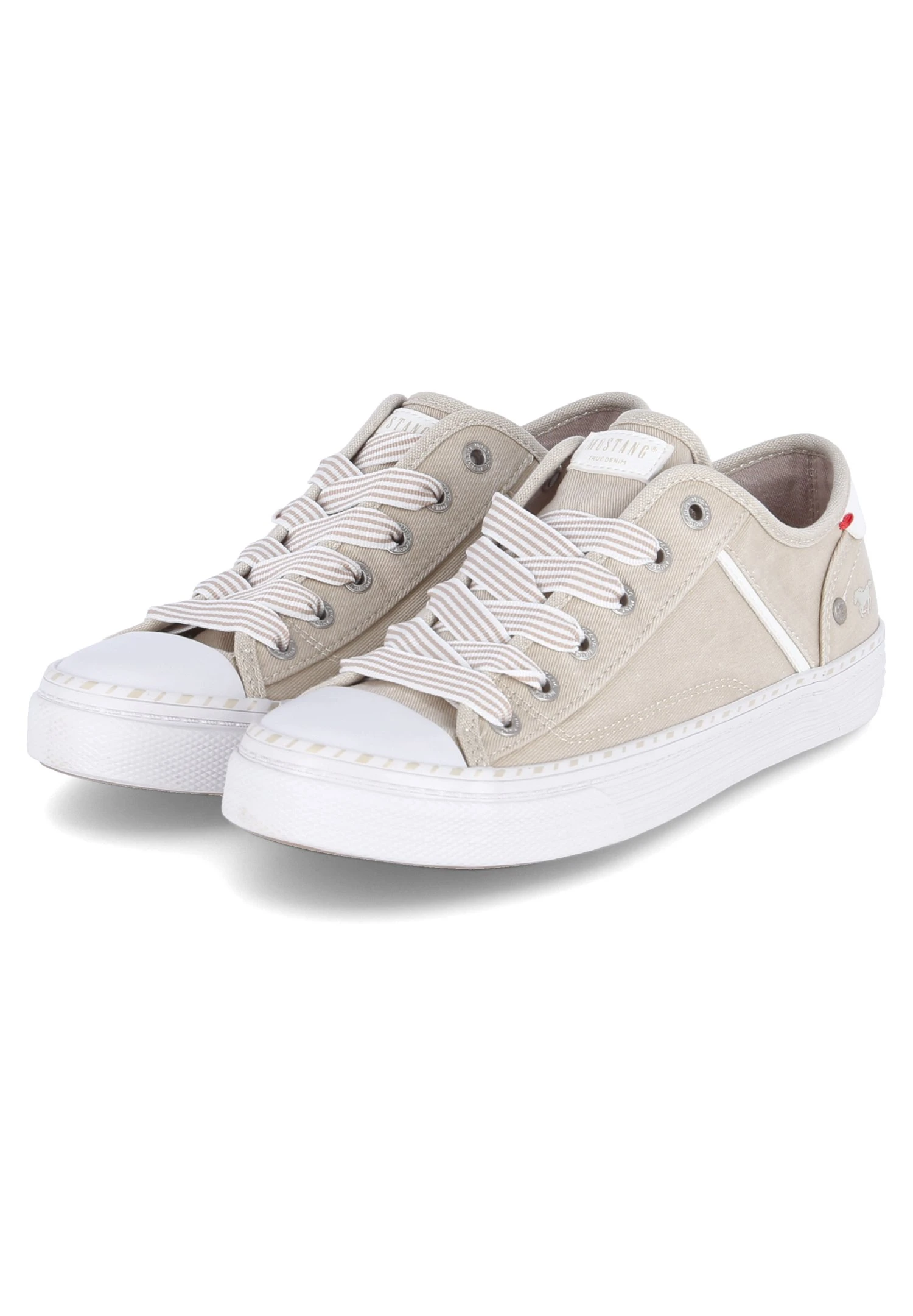 Mustang Low - Sneakers Laag - Beige 4 Mustang Low - Sneakers Laag - Beige - Afbeelding 2