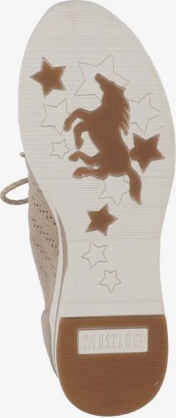 Mustang Running Sneakers Sneakers Laag Dames Beige -Mustang Verkoop 4744de385039c9a079801c637f5b0c7a