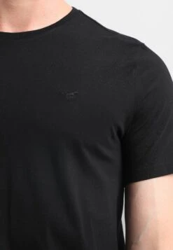 Mustang C-Neck 2 Pack - T-Shirt Basic - Black -Mustang Verkoop 4811f270dee641e198f03c999b6c7e56