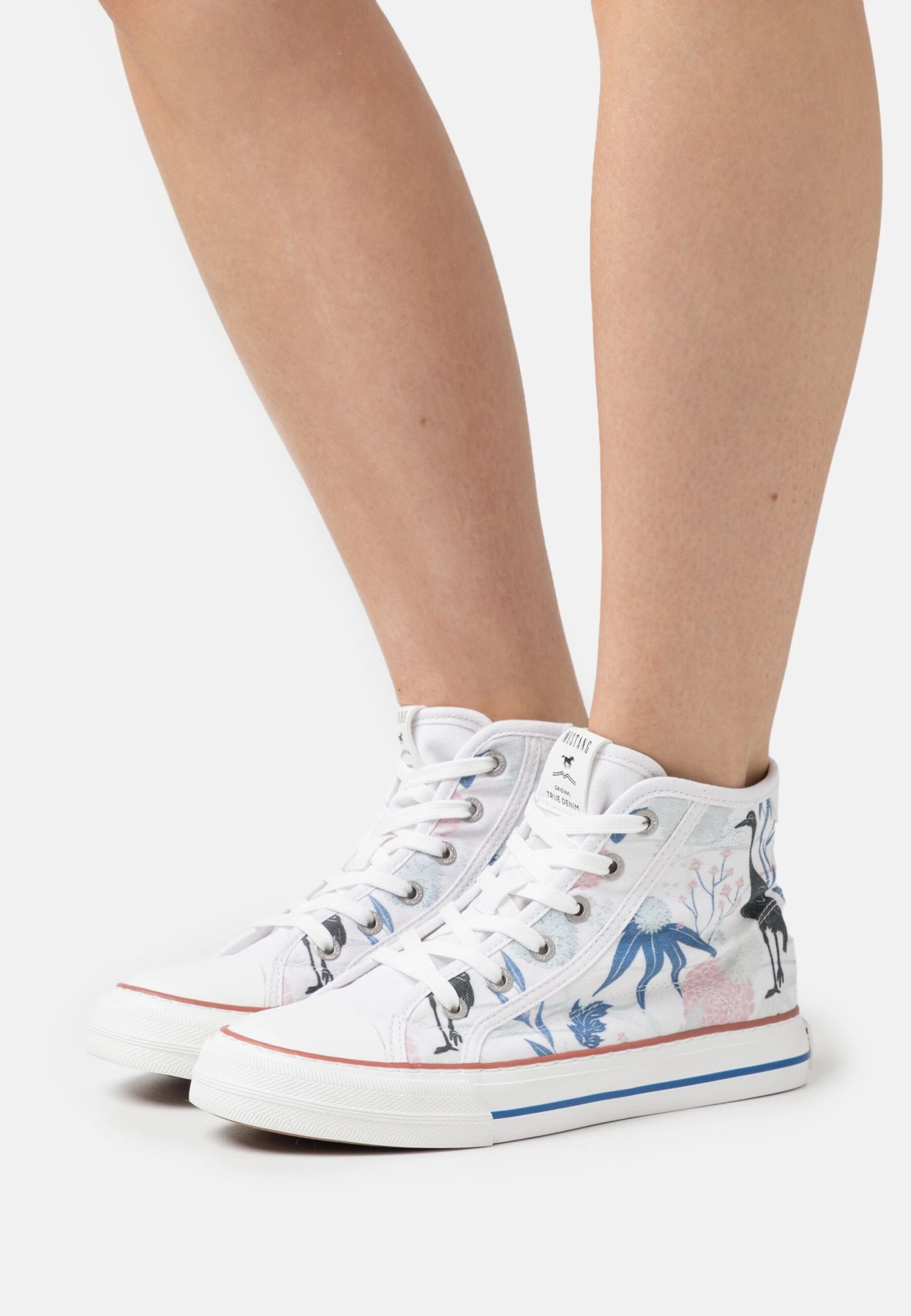 Mustang Sneakers Hoog - Weiß 3 Mustang Sneakers Hoog - Weiß