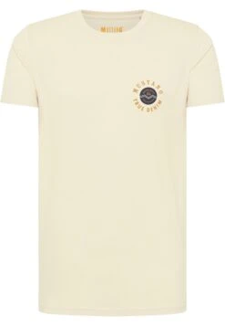 Mustang T-Shirt Print - Natur