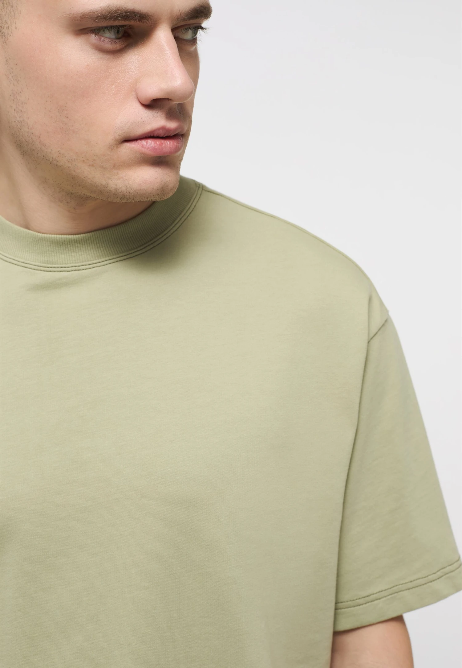 Mustang T-Shirt Basic - Grün 5 Mustang T-Shirt Basic - Grün - Afbeelding 3