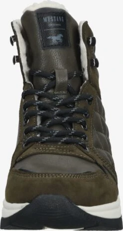 Mustang Enkellaarsjes Veterlaarsjes Dames Olijfgroen 11 Mustang Enkellaarsjes Veterlaarsjes Dames Olijfgroen -Mustang Verkoop 49cf72cdb1d429d385e62bc993d4e403