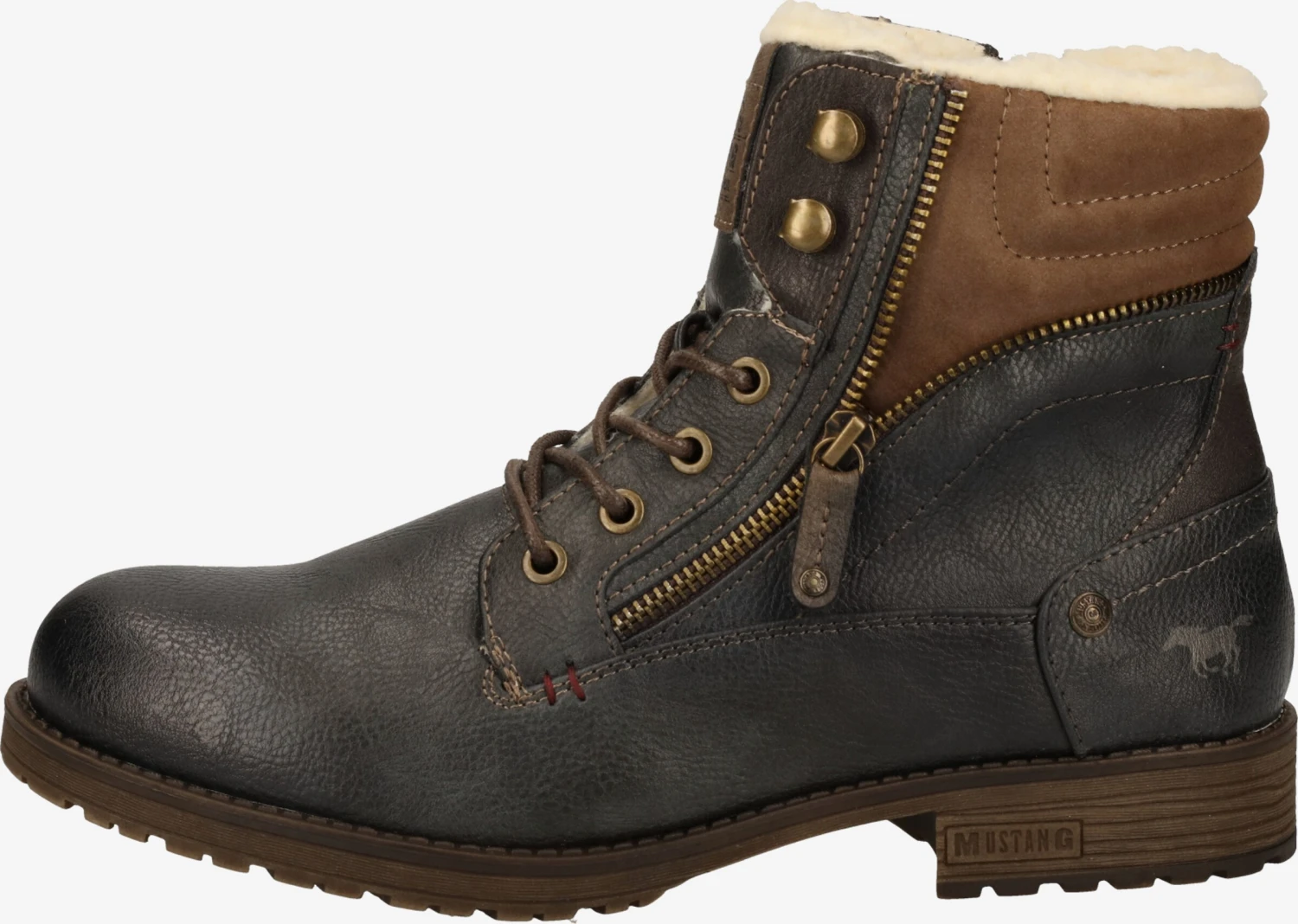 Mustang Boots & Laarzen Veterboots Heren Donkerbruin 4 Mustang Boots & Laarzen Veterboots Heren Donkerbruin - Afbeelding 2