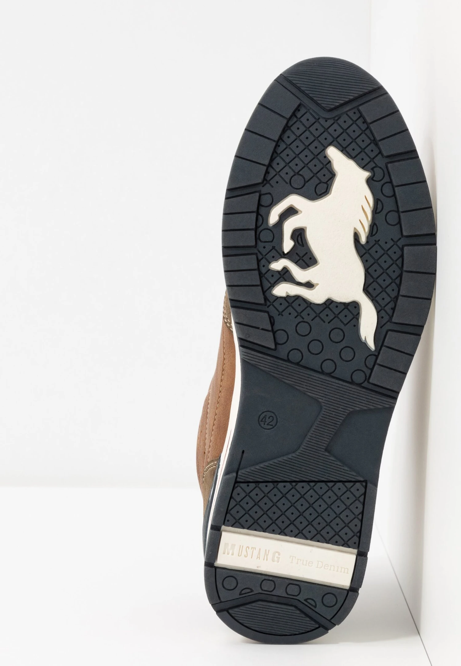 Mustang Sneakers Laag - Hellbraun 7 Mustang Sneakers Laag - Hellbraun - Afbeelding 5