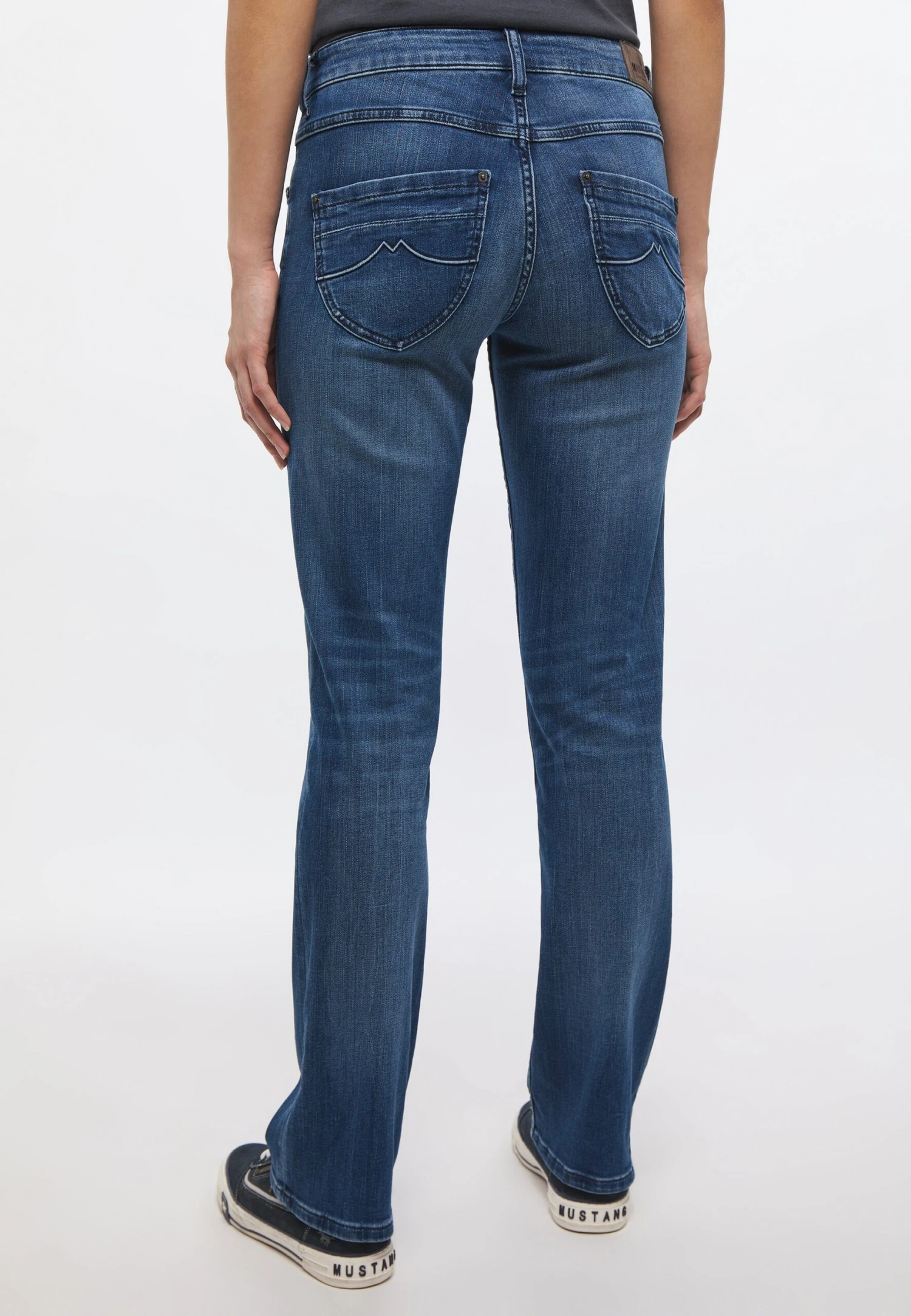 Mustang Sissy- Straight Leg Jeans - Blau 4 Mustang Sissy- Straight Leg Jeans - Blau - Afbeelding 2