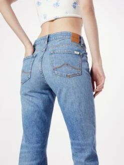 Mustang Straight Regular Jeans Crosby Dames Blauw -Mustang Verkoop 4e24cdcfdb5c98a1c17defb4d172422b
