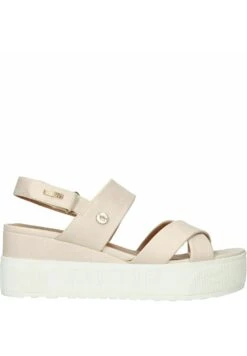 Mustang Sandalen Met Plateauzool -Ivory -Mustang Verkoop 4e775814eeb74bc5b6ce5cebb98eb607