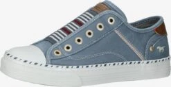 Mustang Casual Sneakers Sneakers Laag Dames Blauw