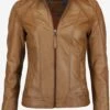 Mustang Leren Jassen Tussenjas Dames Cognac -Mustang Verkoop 5108caea78a0253c3871031998d8ab54