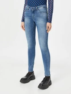 Mustang Jeans Skinny Jeans Jasmin Dames Blauw -Mustang Verkoop 52f159442abfd81902fa6806d844e901