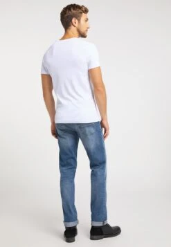 Mustang T-shirts Shirt Aaron Heren Wit 21 Mustang T-shirts Shirt Aaron Heren Wit -Mustang Verkoop 5338c52995e1b49e46a8ee62c7dddd80