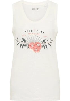 Mustang Tank - Top - Weiß