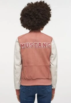 Mustang Leren Jas - Rosa -Mustang Verkoop 5596eacaaa094cffb2eef381688ad41e