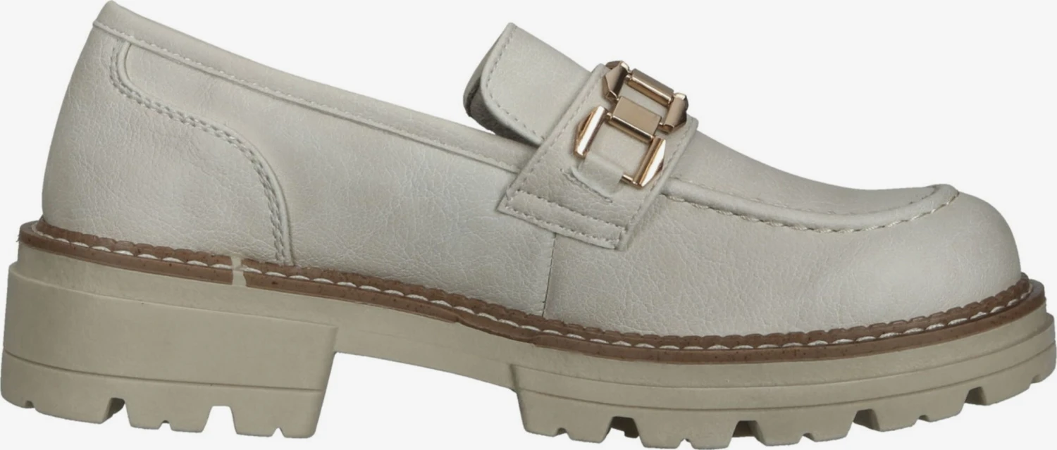 Mustang Loafers Instappers Dames Grijs 6 Mustang Loafers Instappers Dames Grijs - Afbeelding 4