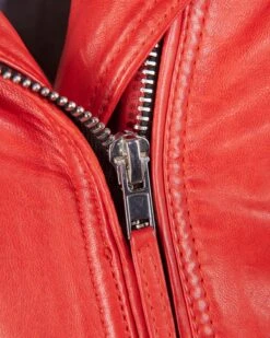 Mustang Leren Jassen Tussenjas Dames Watermeloen Rood -Mustang Verkoop 5976710036223f5510395468aa8b8d99 1