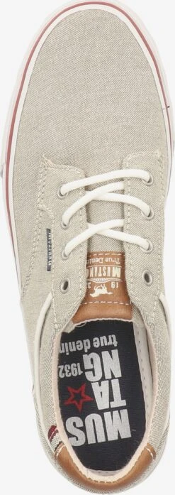 Mustang Fashion Sneakers Sneakers Laag Dames Beige -Mustang Verkoop 59cf7a6b40341344928615e4846cf02d