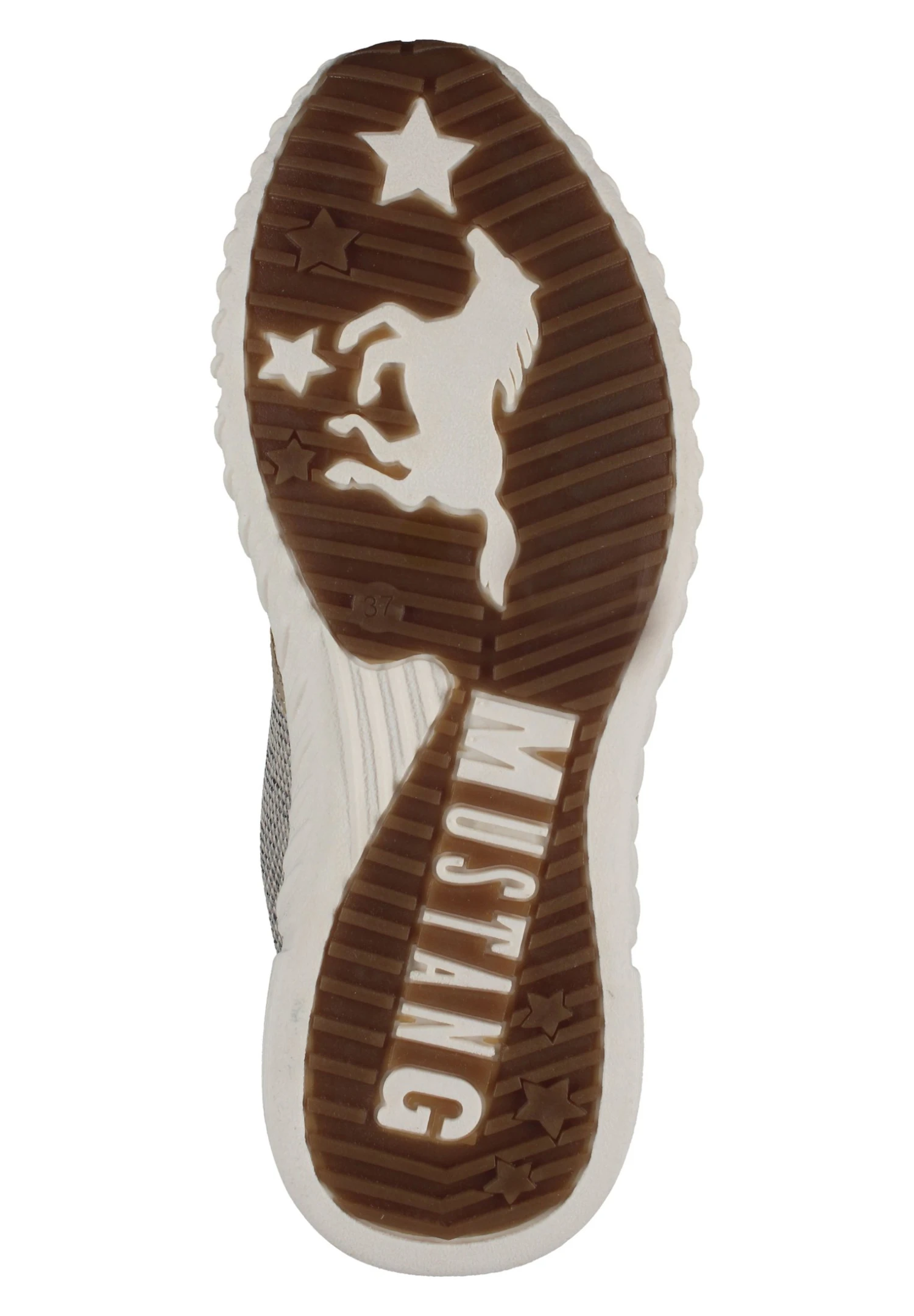 Mustang Sneakers Laag - Beige 7 Mustang Sneakers Laag - Beige - Afbeelding 5