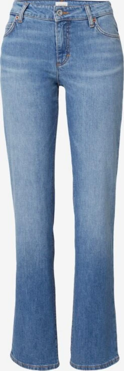 Mustang Straight Regular Jeans Crosby Dames Blauw